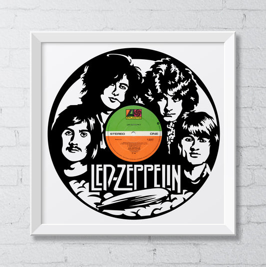 VINILE IN CORNICE_Mod LED ZEPPELIN