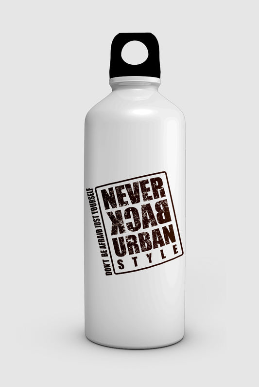 Borraccia "NEVER BACK URBAN STYLE"