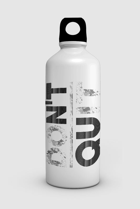 "DON'T QUIT" water bottle