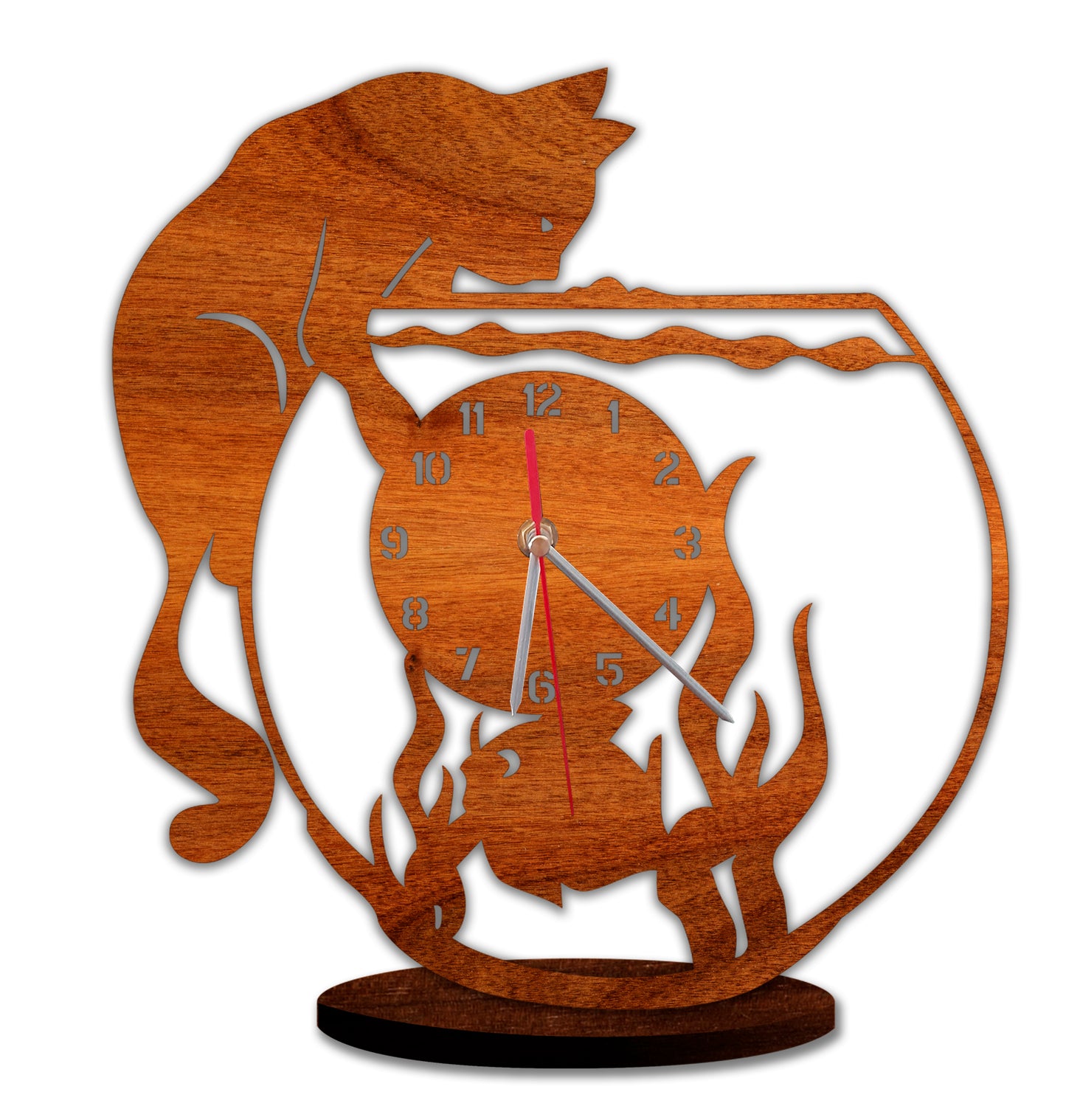 Orologio da mensola "CAT ACQUARIO"